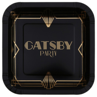 Gatsby Party Paptallerkener