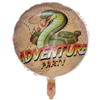 Safari Eventyr Slange Folieballon