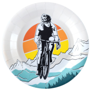 Mountainbike Paptallerkener