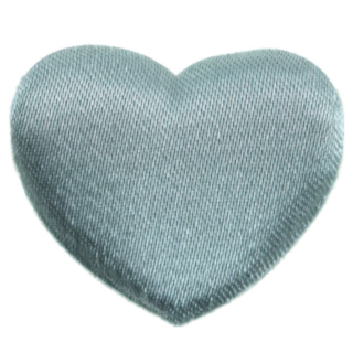 Stofhjerte Bordpynt Celadon