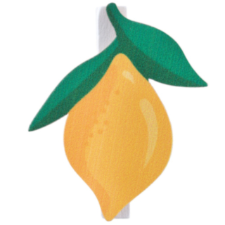 Citron Træklemmer Gul