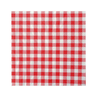 Ternede Picnic Frokostservietter Rød