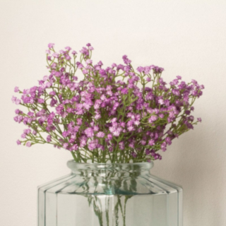 Brudeslør Blomster Lilla