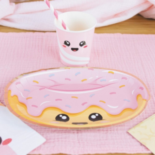 Sweety Junkfood Paptallerkener