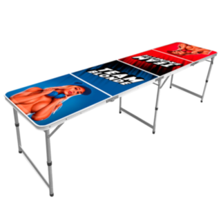 Beer Pong Bord Blond VS Brunette