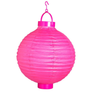 LED Lanterne Pink