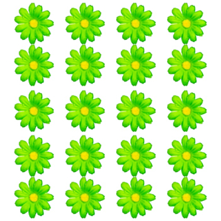 Kunstige Blomster Grøn
