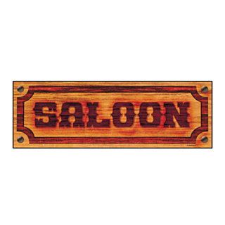 Saloon Skilt