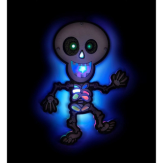 Vægpynt LED Skelet