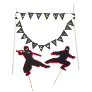 Ninja Kagetopper Med Banner