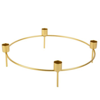 Ring Lysestage Guld