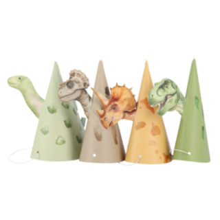 Dinosaur Festhatte Assorterede Farver