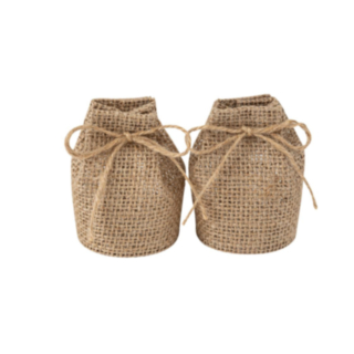 Jute Beholdere Med Snor