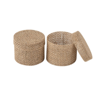 Runde Jute Æsker Natur