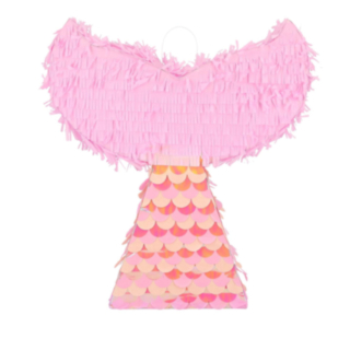 Havfruehale Piñata Lyserød/Iriserende