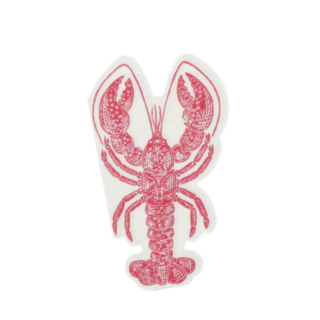 Hummer Servietter Creme/Rød
