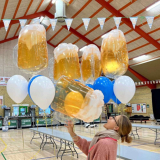 Ølkrus Folieballon