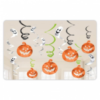 Græskar & Spøgelse Halloween Swirls