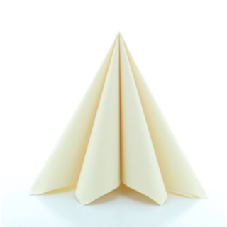 Luksus Servietter Creme