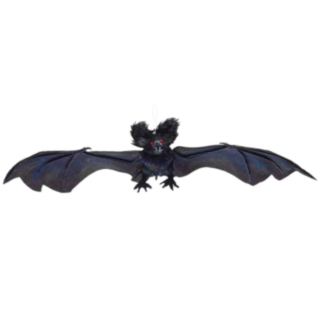 Halloween Flagermus Ophæng Med Røde Øjne