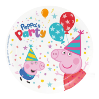Gurli Gris® Peppa's Party Paptallerkener