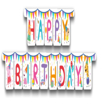 Gurli Gris® Happy Birthday Guirlande