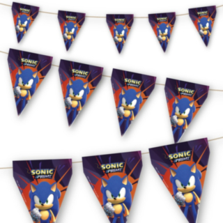 Sonic Prime® Vimpelguirlande