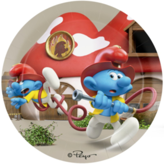 Smurfs® Paptallerkener