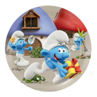 Smurfs® Paptallerkener