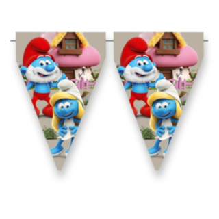 Smurfs® Vimpelguirlande