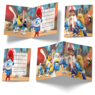 Smurfs® Invitationer
