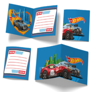 Hot Wheels® Invitationer