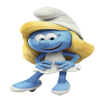 Smurfs® Pige Folieballon