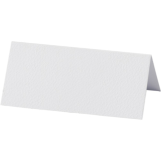 Bordkort Hvid 9 x 4 cm 20-pak A