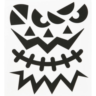 Græskar Halloween Klistermærker