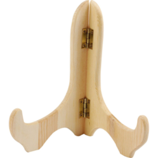 Træ Fadholder Beige