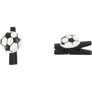 Fodbold Træklemmer Sort