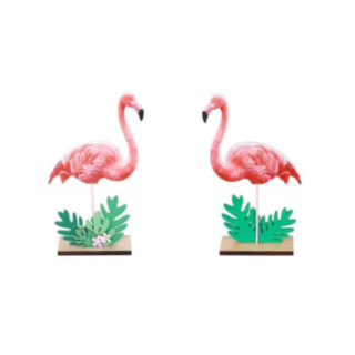 Flamingo Bordpynt Træ