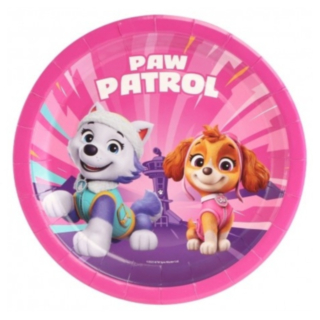 Paw Patrol® Paptallerkener Lyserød