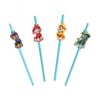 Paw Patrol® Papirsugerør Blå