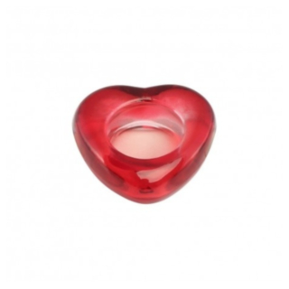 Hjerte Glas Lysestage