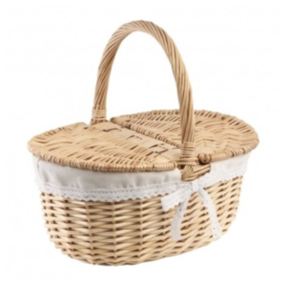 Flettet Picnic Kurv