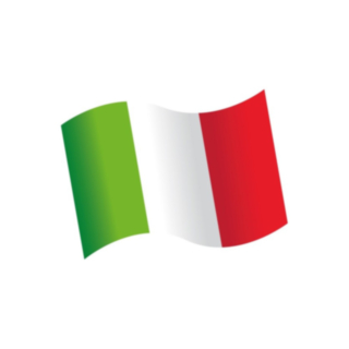 Italien Træ Strøflag