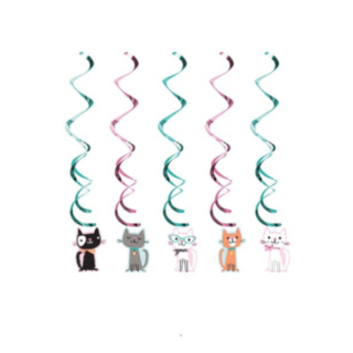 Katte Swirls Loftsdekoration