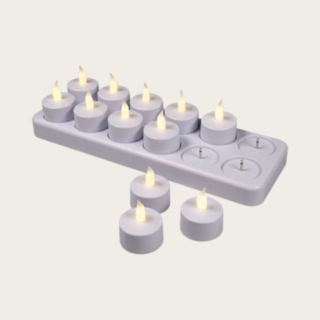 LED Fyrfadslys Varm Hvid