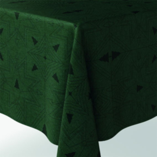 Grøn Jacquard Dug