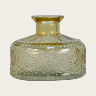 Glasvase Gul