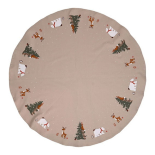Juletræstæppe Beige