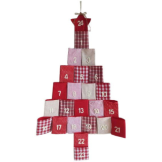 Pakkekalender Rød