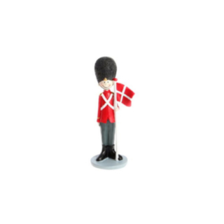 Soldat Med Flag Rød